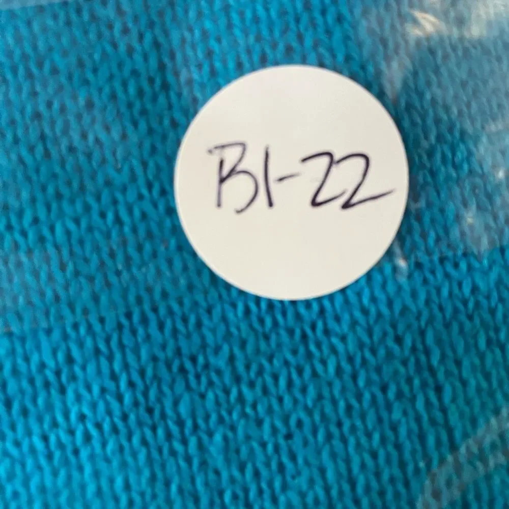 New Colorful M Flamingo Colorful Sweater Granny Bright Cottage Coquette b1-22 - Picture 10 of 10